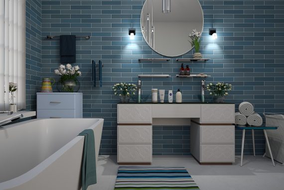 Farbe im Badezimmer - Wochenspiegel